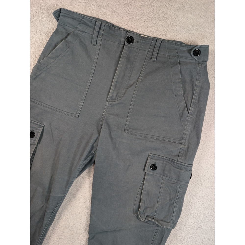 Wondery x Jeep Women Medium Gray Cargo Jogger Pants Hiking‎ Utility Adventure